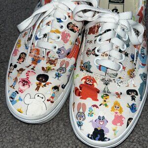 VANS X DISNEY 100th ANNIVERSARY LIMITED EDITION CUSTOM SNEAKERS SHOES W8 -  M6.5